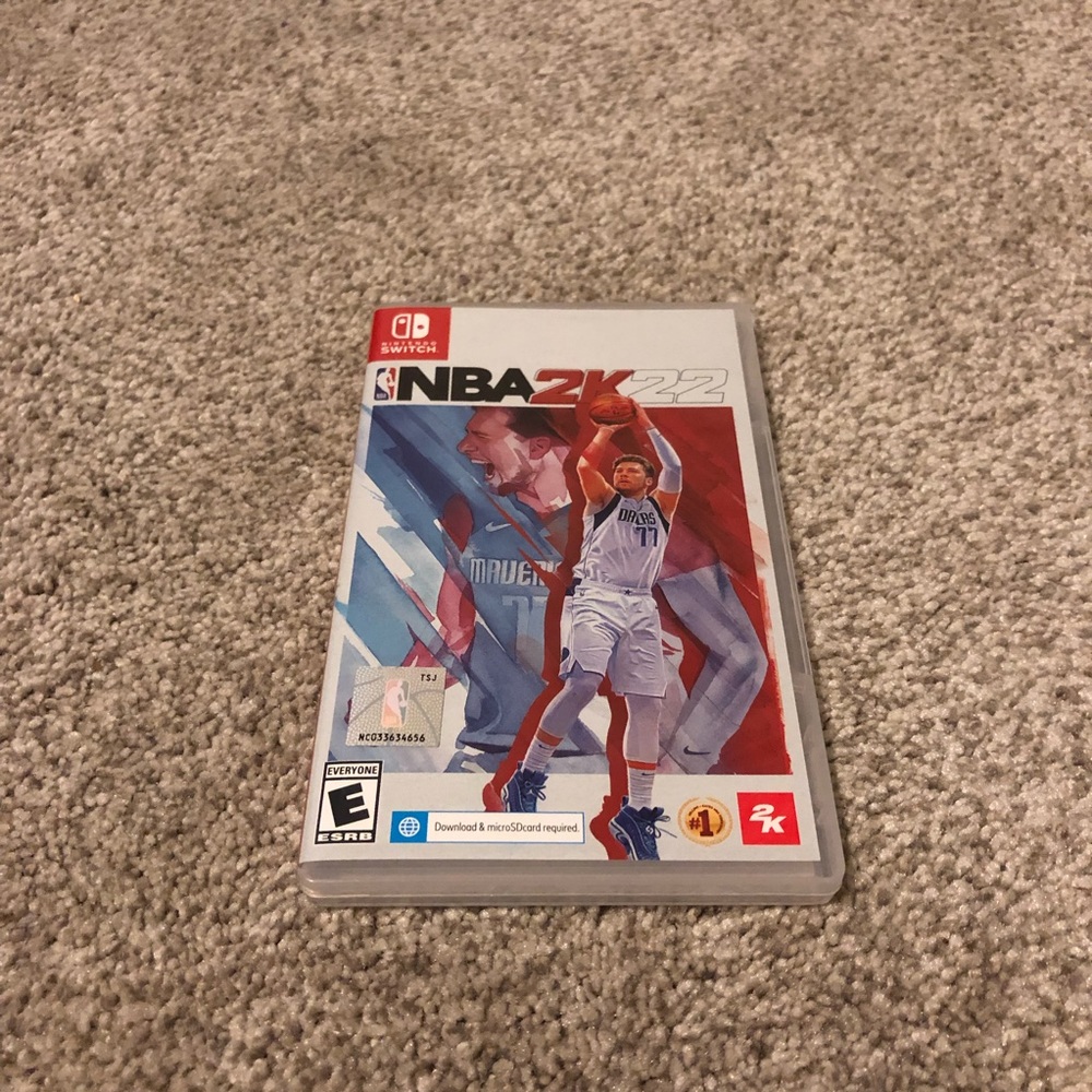 BOX ONLY NBA 2K22 For Nintendo Switch